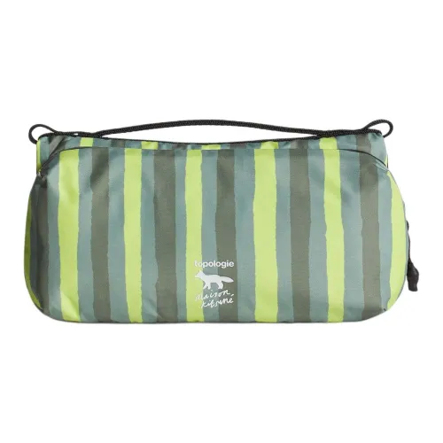 Topologie MAISON KITSUNE Коллаборация Полиэстер Водяная бутылка Сумка Сумка через плечо Средняя Унисекс Многоцветная