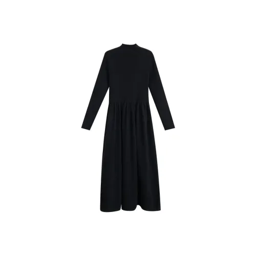 PZHK Женские длинные платья с длинными рукавами