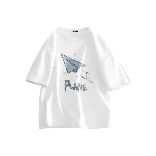 TONYBEAR Стандартный Парный T-Рубашка Повседневная Удобная Легкая Нишевый Универсальный 100% Хлопок Американский Унисекс