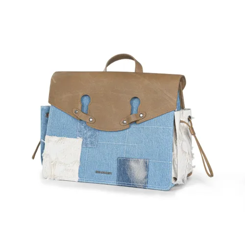 BREAKDANNY Рюкзак из коровьей кожи женский многоцветный