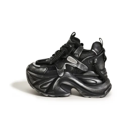 Milan Love Song Амортизация Устойчивость к истиранию Увеличение высоты Низкий топ Кроссовки с подошвой Женские