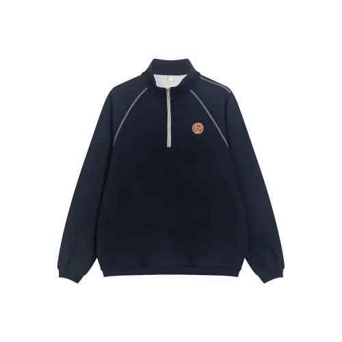 Bosieagender Темно-синяя унисекс поло