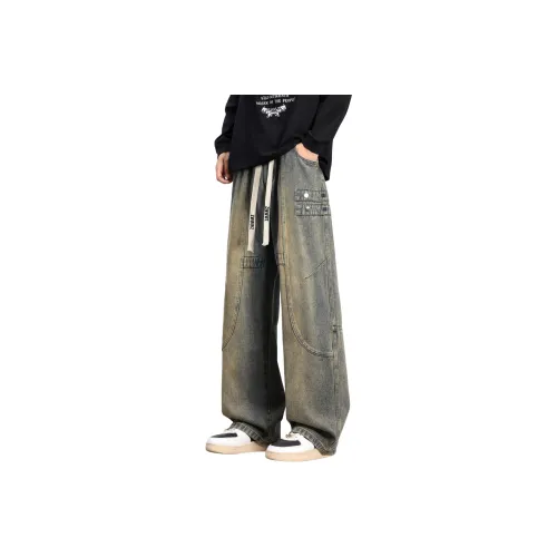 ZWWWZ Унисекс Джинсы