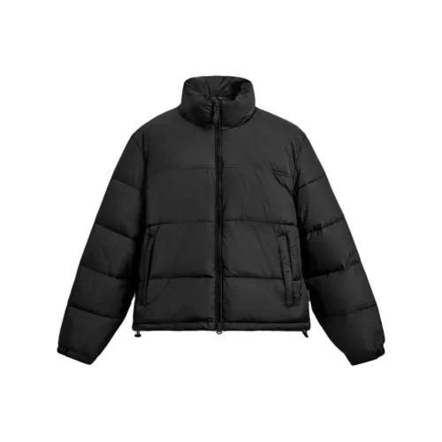 ZARA Черный мужской пуховик