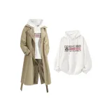 Абрикос + Белый Свитшот