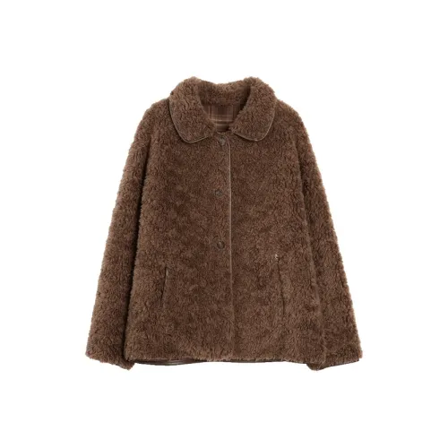 ELLE Кофе Женские Меховые изделия