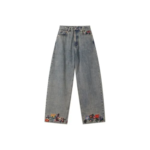 DE MINCOLLECTION Blue Women's Jeans DE MINCOLLECTION Синий Женские Джинсы