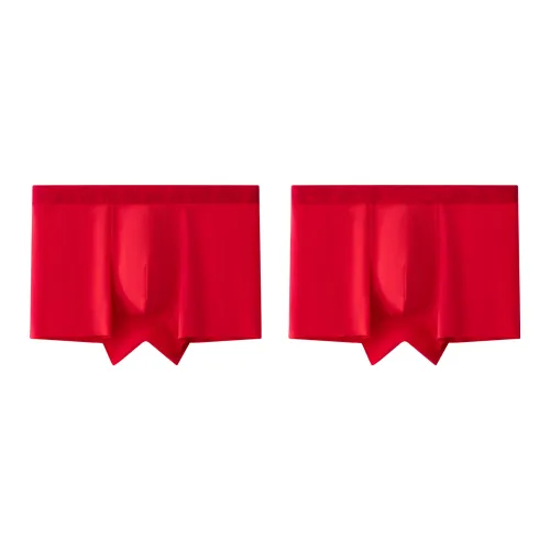 QIANLEE Благословение Процветание Коллекция [2 шт] Мужские боксер-шорты