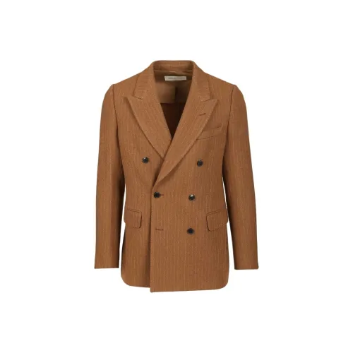 DRIES VAN NOTEN FW25 Бизнес-костюм Пальто Мужской