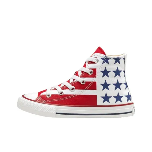 Converse Chuck Taylor All Star Hi Амортизация Высокие Кеды KIDS Красный Белый Синий Подростки