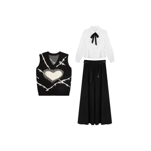 Annie The Темный Child Комплект с юбкой Женские