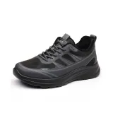 Серый хлопковый пуховик