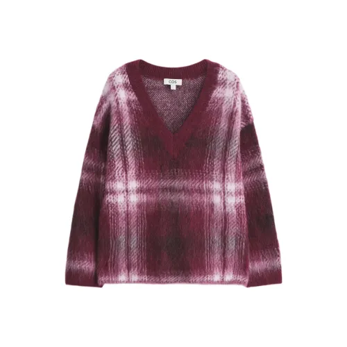 COS Red Women's Sweaters COS Красный Женские Свитера