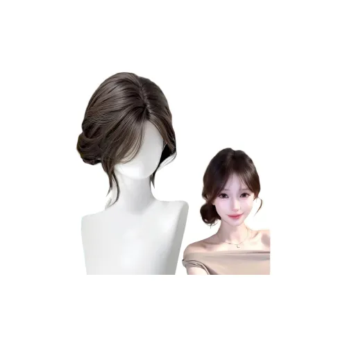QIYEXUE Восемь Персонажов Заколка Топ Перук Женская Перука Высокая Температура Пряжа