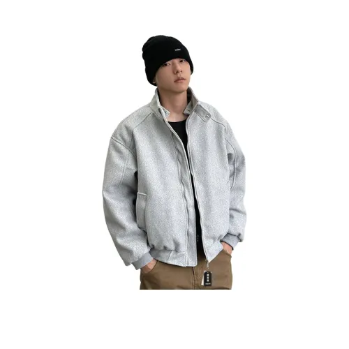 XUBAIHUO Серый Унисекс Куртки