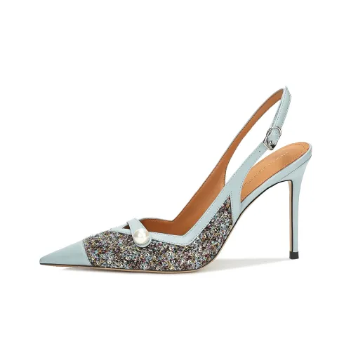 Beige Dale Повседневная обувь на высоком каблуке без подкладки 9 см женская 2025