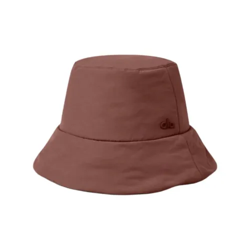 Alo Yoga Cotton Bucket Hats Женские Красно-коричневый