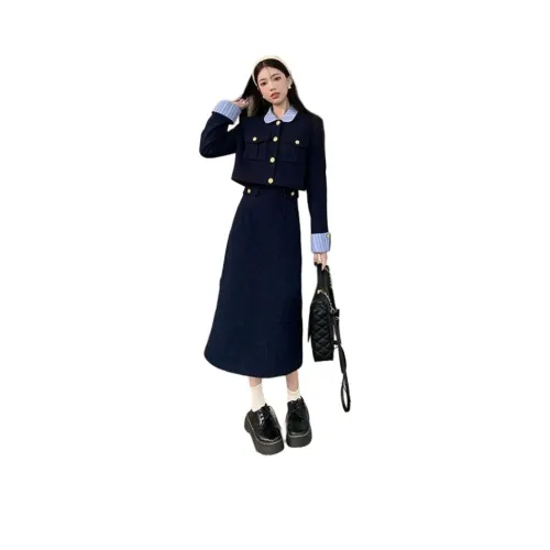 STYUW Длинное платье с длинным рукавом женское