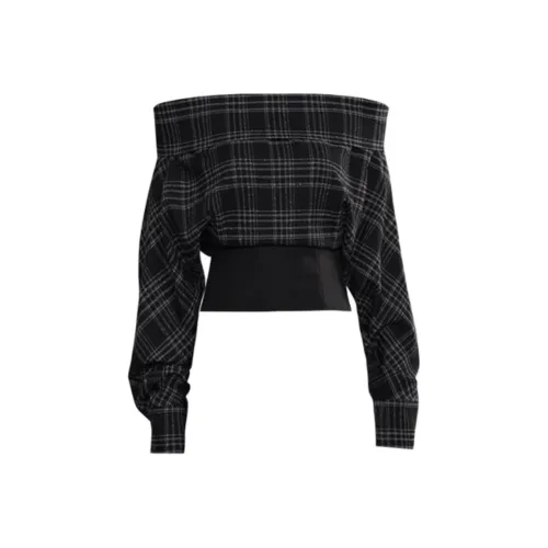 IUNOP С утяжкой на талии Длинный рукав Топ Женский