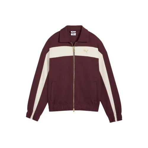 PUMA T7 Куртка Женская Бордовая