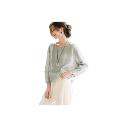 Mo Han Yi Mei Мята Мамба Женские Рубашки