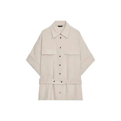 ZARA Песочный Женские Рубашки