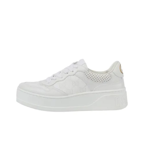 GUCCI Низкие кроссовки для скейтбординга Женские Белые