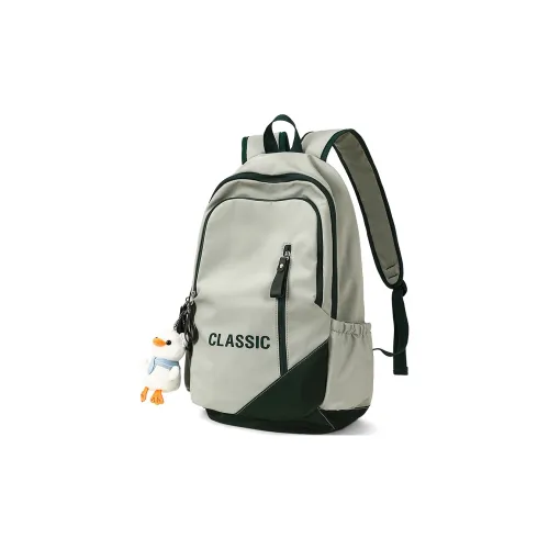 PT'SON Ткань Рюкзак Стандартный Женский Зеленый