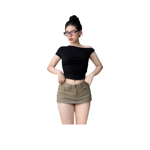 HKPXR Джинсовые короткие юбки Женские