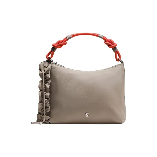 Lululemon Convertible Нейлон Через плечо Сумка Женская Теплый Серый