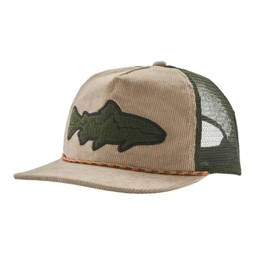 Кепки Patagonia унисекс бежевый зеленый