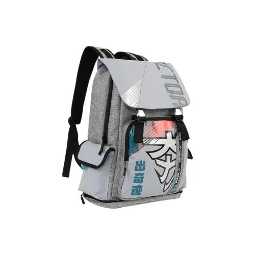 Victor Полиэстер Рюкзаки H Month Огонь Серый Унисекс