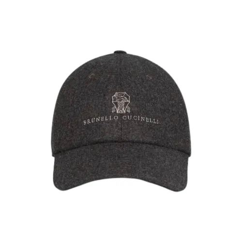 BRUNELLO CUCINELLI Шерсть Кепки Мужские Серые