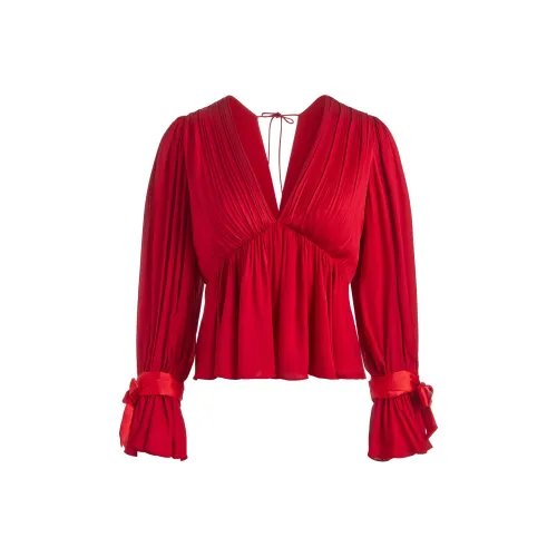 ALICE+OLIVIA CLARISSA BLOUSE Рубашка Женская