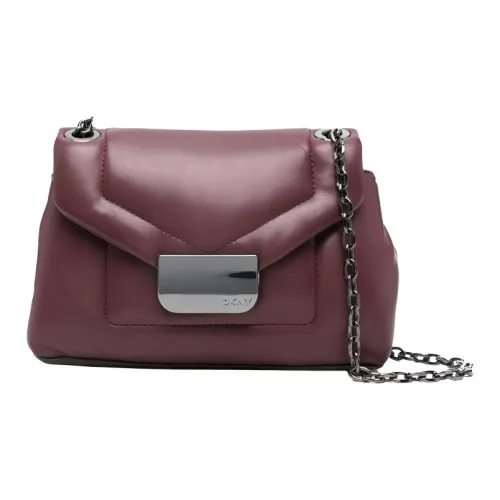 DKNY Полиуретан Сумка через плечо Женская Бургунди