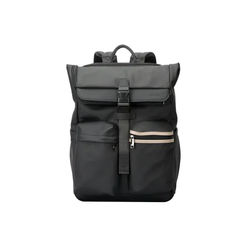 BOPAI Ткань Рюкзак Стандартный Унисекс Черный