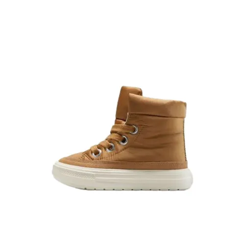 Converse Chuck Taylor All Star Водонепроницаемый И Теплый Детские ботинки Коричневый Children Возраст 3-7 лет