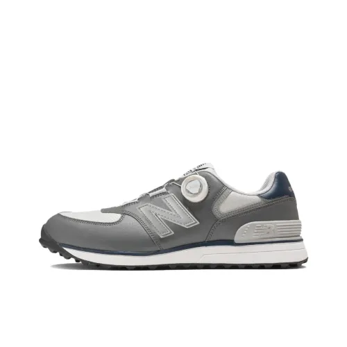 New Balance NB 574 Дышащая Обувь для гольфа Унисекс Серый