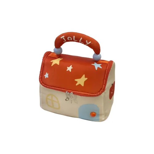 Luo Youte Сладкий стиль Дофаминовая одежда Звезды House Makeup Bag Большая емкость Портативный мешок для хранения