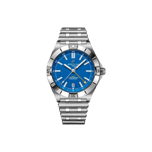Breitling Автоматический Механический Часы Мужские из Коллекции Mechanical Chronograph 40 мм Синий