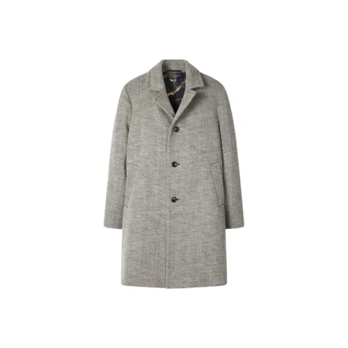 Paul Smith Серый Мужской Пальто