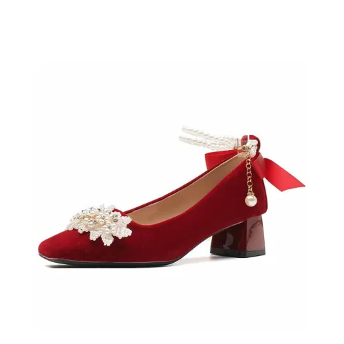 TADSW Грубый каблук Высокие каблуки 5 см Женские