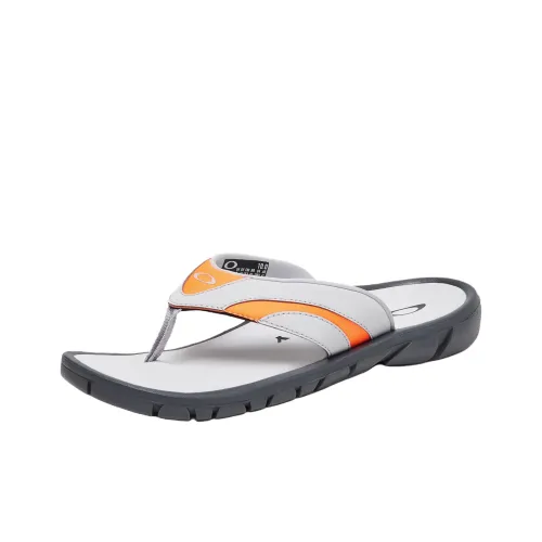 Oakley O Coil Устойчивый к истиранию Быстросохнущий Шлепанцы Мужские Серый Оранжевый