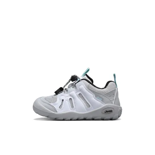 JEEP Endless Run Collection Детские беговые кроссовки Низкий топ Plume Whisper Серый Kids