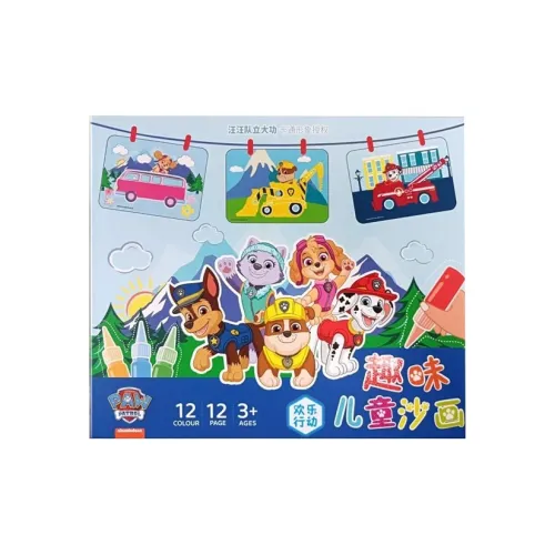 PAW PATROL Веселье Colored Песочный Рисование Ручной Работы Креативный DIY Игрушка Песочный Арт