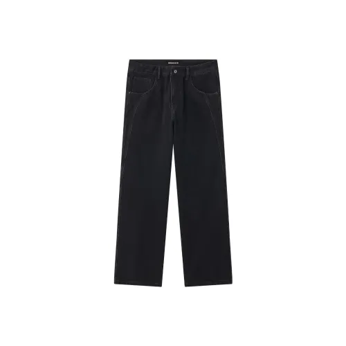 98SQUID Черные Унисекс Джинсы