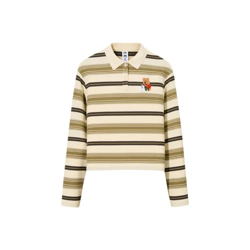 ANTA x DAIMENGTING LIANMINGKUAN Life Collection Рукав с оборванным плечом T-рубашка Женская