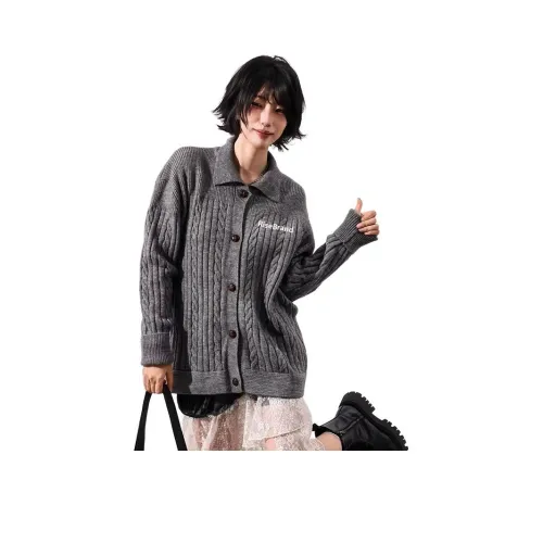 RiseBrand Трикотажная ткань Кардиган Унисекс