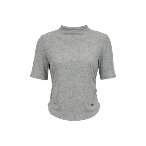 Only G47 Светлый Фотиния Серый Женская T-Рубашка