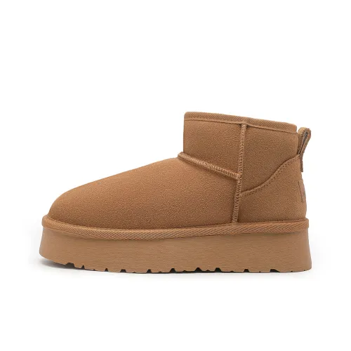 DEERWAY Короткий сноубутс женский CAMEL
